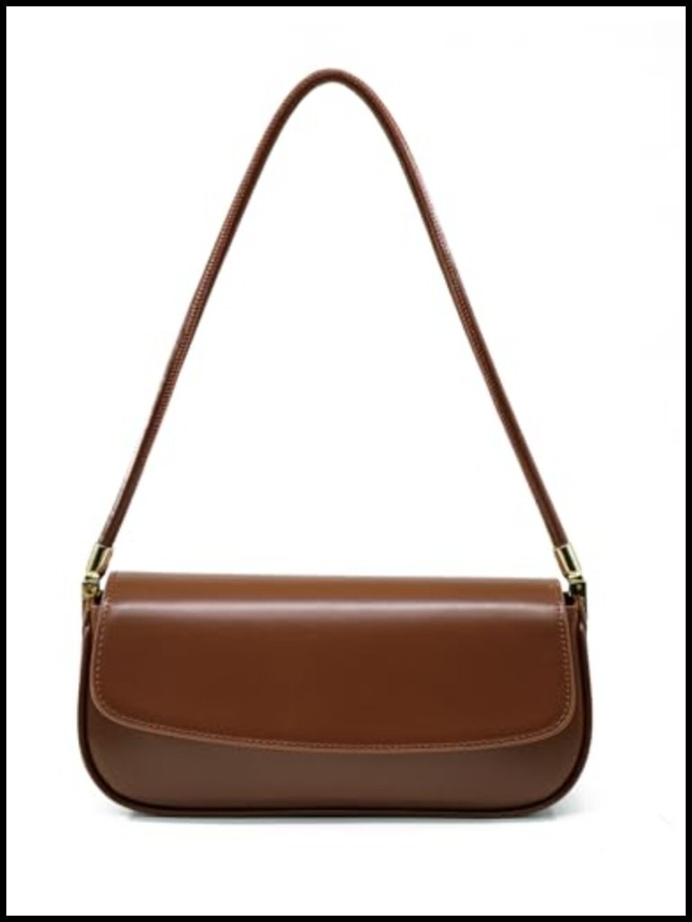 Genuine Leather Mini Hobo Handbag Clutch Purse Shoulder Bag